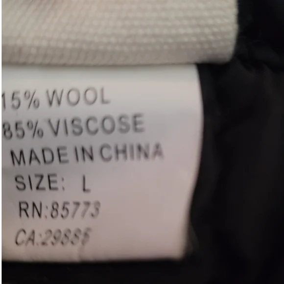 O'NEILL VTG Hoodie Grey Plaid Acrylic Wool Blend Jacket Long Sleeve Size Large - Picture 3 of 8